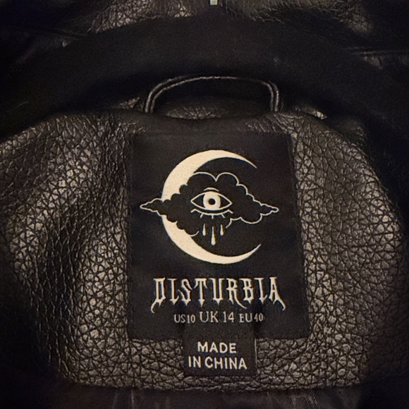 Disturbia | Ermania Crop Faux Leather Jacket - Picture 5 of 9